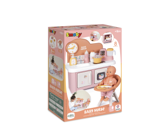 Smoby Baby Nurse Puppenküche mit Hochstuhl