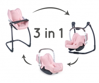 Maxi-Cosi Siège + Chaise Haute Rose