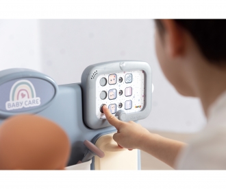 Smoby Baby Care Centre De Soins Pédiatre - 24 Accessoires Avec Tablette Électronique