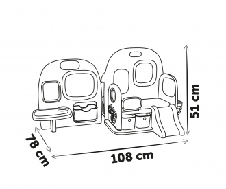 Smoby Baby Care Puppen-Kita Smoby Baby Care Puppen-Kita