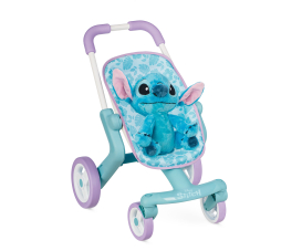 Smoby Stitch - Poussette + Peluche Smoby Stitch - Poussette + Peluche