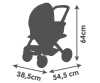 Smoby Maxi-Cosi Puppenwagen 3-in-1 Rosa