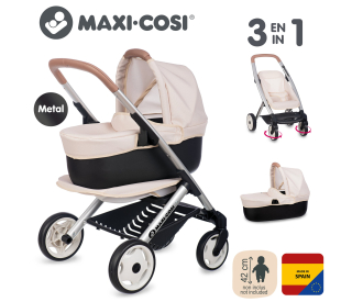 Smoby Maxi-Cosi Puppenwagen 3-in-1 Beige Smoby Maxi-Cosi Puppenwagen 3-in-1 Beige