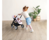 Smoby Maxi-Cosi Zwillings-Puppenwagen Rosa