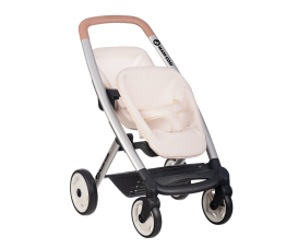 Smoby Maxi-Cosi Zwillings-Puppenwagen Beige Smoby Maxi-Cosi Zwillings-Puppenwagen Beige