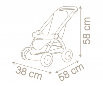 Smoby Baby Nurse Pushchair