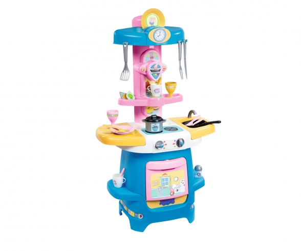 Cuisine Peppa Pig Avec 13 Accessoires - Kitchenette Jouet Complet Pour Enfants