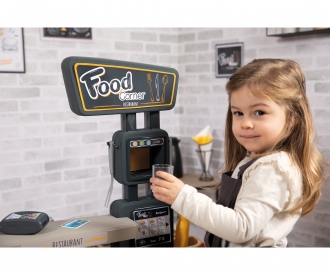 Smoby - Cuisine Restaurant - Evolutive - 2 Espaces de Jeu - Plus de 70 Accessoires - Dès 3 Ans - Fabriquée en France - 312303 Smoby - Cuisine Restaurant - Evolutive - 2 Espaces de Jeu - Plus de 70 Accessoires - Dès 3 Ans - Fabriquée en France - 312303