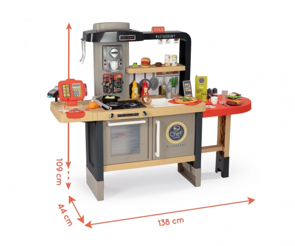 Smoby Chef Corner Restaurant 7600312307 - Toy kitchens - Role play toys ...