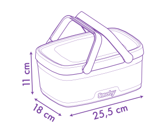 Smoby Stitch 2-in-1 Picknickkorb