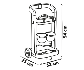 Smoby My Hair Style Friseursalon Trolley