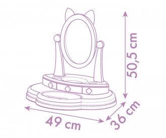 Smoby Gabby's Dollhouse Frisier Tischset Smoby Gabby's Dollhouse Frisier Tischset