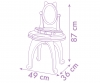 Smoby Gabby's Dollhouse 2in1 Dressing Table Smoby Gabby's Dollhouse 2in1 Dressing Table