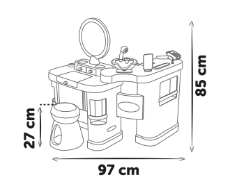 Smoby My Beauty Center Kosmetikstudio Smoby My Beauty Center Kosmetikstudio