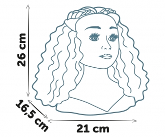 Smoby My Beauty Frisierkopf Afro Smoby My Beauty Frisierkopf Afro