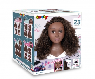 My Beauty Afro Styling Head 7600320318WEB Dressing tables Role play toys Categories www.smoby