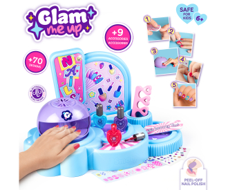 Smoby Glam me up Kinderkosmetik Nageldesign-Set Nail Salon