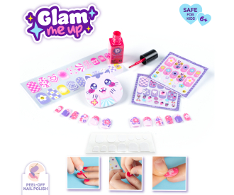 Smoby Glam me Up Kinderkosmetik Nageldesign-Set