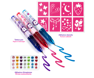 Smoby Glam me up Tattoo-Stifte Set Body Art