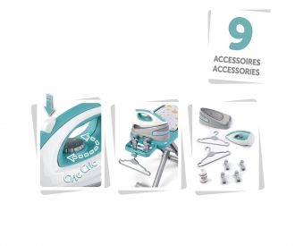 Smoby Ironing board stream iron 7600330121 Cleaning sets Role play toys Categories www.smoby