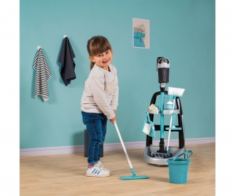 Smoby Rowenta trolley + vacuum cleaner