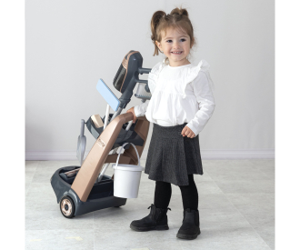 Rowenta - Chariot Ménage + Aspirateur Balai