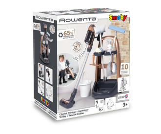 Rowenta - Chariot Ménage + Aspirateur Balai