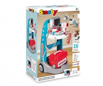 SMOBY ELECTRONIC MEDICAL TROLLEY 7600340207 Doctor play sets Role play toys Categories www.smoby