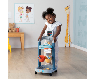 Electronic medical trolley