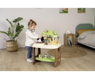 Smoby Tierarzt Klinik mit Panda Kuscheltier