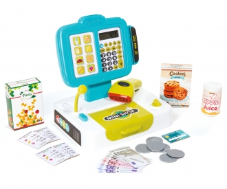Smoby elektronische Supermarktkasse türkis