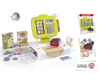 Caisse Enregistreuse Jouet pour Enfants,3+Ans avec Scanner et Microphone, Inclut 75 Accessoires Shopping, Calculatrice Réelle - Jeux - Jouets Caisse Enregistreuse Jouet pour Enfants,3+Ans avec Scanner et Microphone, Inclut 75 Accessoires Shopping, Calculatrice Réelle - Jeux - Jouets