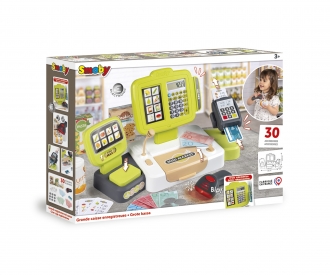 Caisse Enregistreuse Jouet Enfant Avec Scanner Et 66 Accessoires – Jeu D’Imitation Supermarché Pour Filles Et Garçons 3-6 Ans - 2