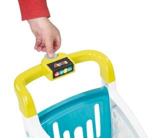 City Shop mit Einkaufswagen Türkis City Shop mit Einkaufswagen Türkis