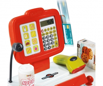 Smoby Supermarket with shopping trolley red/green