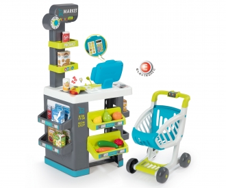 City-Markt mit Einkaufswagen City-Markt mit Einkaufswagen