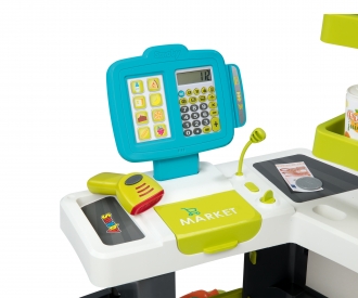 City-Markt mit Einkaufswagen City-Markt mit Einkaufswagen