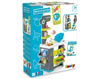 City-Markt mit Einkaufswagen City-Markt mit Einkaufswagen