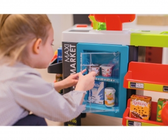 Smoby Maxi Supermarket with shopping trolley
