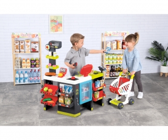 Smoby Maxi-Supermarkt mit Einkaufswagen