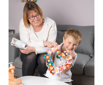 Smoby Créa Set Déco Fleurs – Presse à Fleurs + 200 Accessoires – Activité Manuelle Créative Dès 5 Ans