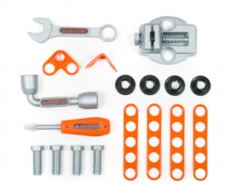 Smoby Black+Decker 3-in-1 Multi-Werkbank + Werkzeugkoffer