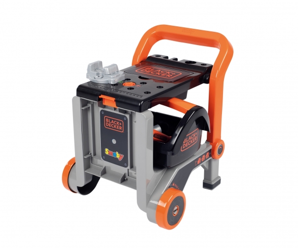 Smoby Black+Decker Werkbank 3-in-1 + Werkzeugkiste Smoby Black+Decker Werkbank 3-in-1 + Werkzeugkiste