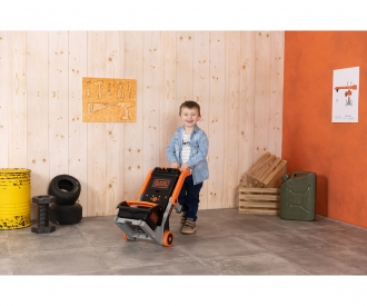 Smoby Black+Decker Werkbank 3-in-1 + Werkzeugkiste Smoby Black+Decker Werkbank 3-in-1 + Werkzeugkiste