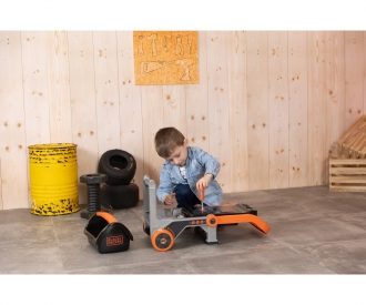 Smoby Black+Decker Werkbank 3-in-1 + Werkzeugkiste Smoby Black+Decker Werkbank 3-in-1 + Werkzeugkiste