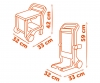 Smoby Black+Decker Werkbank 3-in-1 + Werkzeugkiste Smoby Black+Decker Werkbank 3-in-1 + Werkzeugkiste