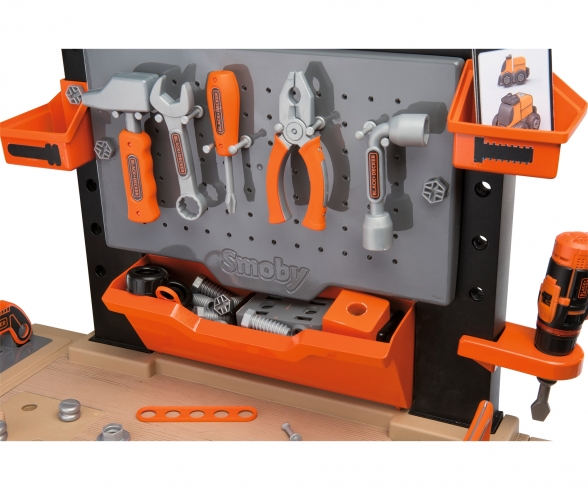 smoby black and decker workbench