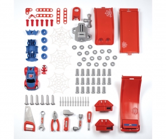 Smoby Spidey Werkbank mit Sprungschanze Smoby Spidey Werkbank mit Sprungschanze