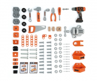 Smoby Black+Decker Werkbank Super Center Smoby Black+Decker Werkbank Super Center