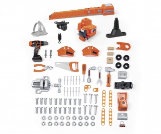 Smoby Black+Decker Werkbank mit Kran Smoby Black+Decker Werkbank mit Kran
